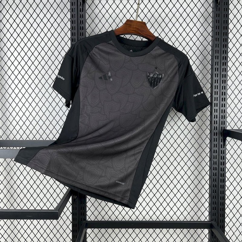 Camisa Atlético Mineiro All Black 2025/26 - Adidas Torcedor Masculina