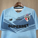 Camisa São Paulo Azul Goleiro 25/26 - Torcedor Masculina