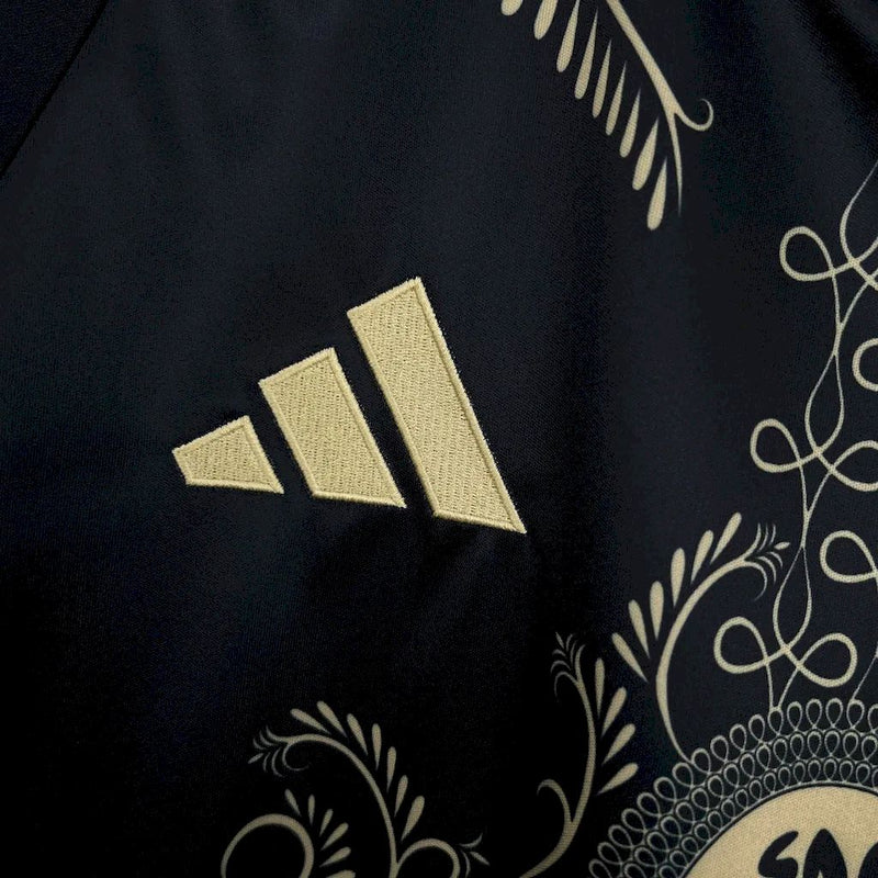 Seleção Algeria Karakou Black gold 24/25 - Adidas Torcedor Masculina