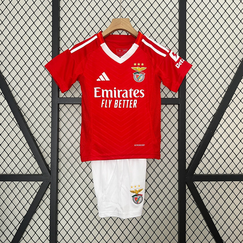 Kit Infantil Benfica Home 24/25 Lançamento