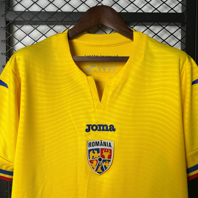 Camisa Seleção Romênia Home 2025/26 - Torcedor Masculina