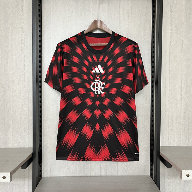 Camisa Flamengo Pré Jogo 25/26 - Adidas Torcedor Masculina