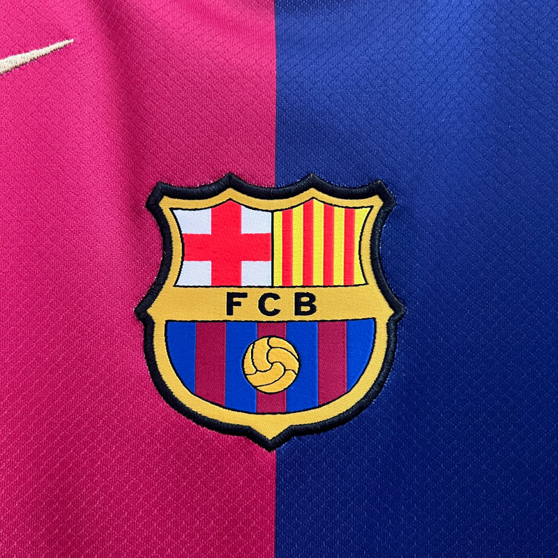 Camisa Barcelona Home 24/25  - Torcedor Masculina