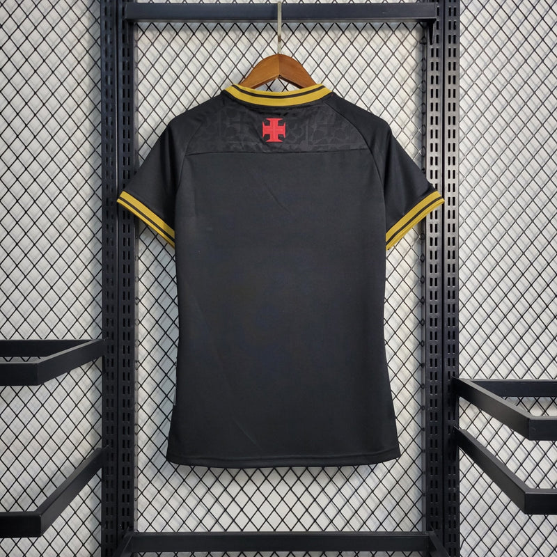 Camisa Vasco Edição especial 22/23 Kappa Torcedora Feminina- Preta