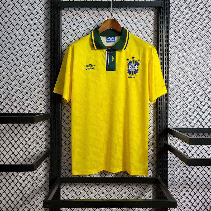 Camisa Brasil Titular 1991/93 - Versão retro