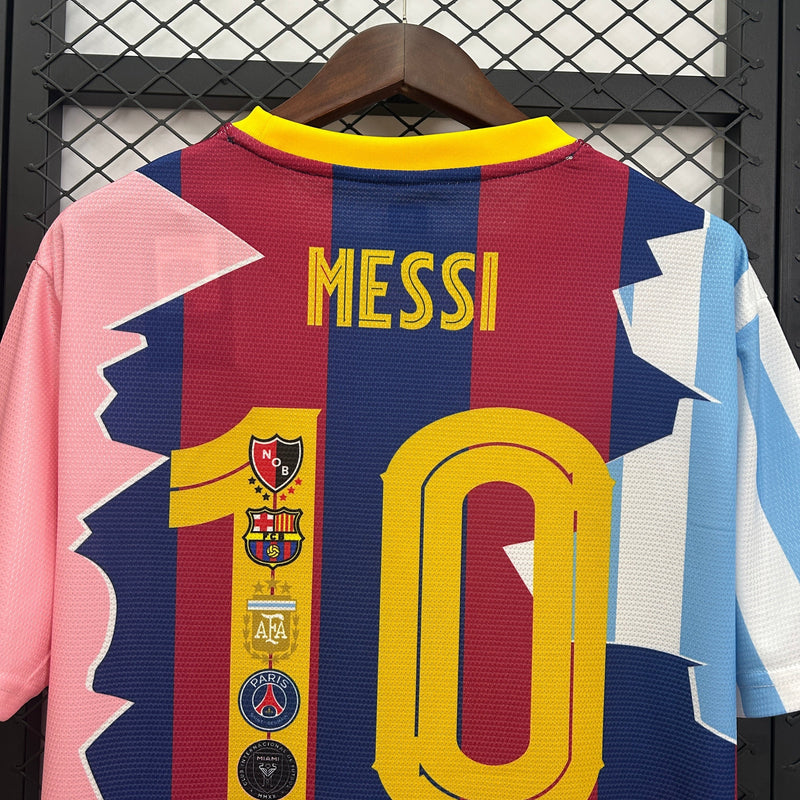Camisa ''Caminho de um Gênio Messi 10'' 2025/26 -  Torcedor Masculina