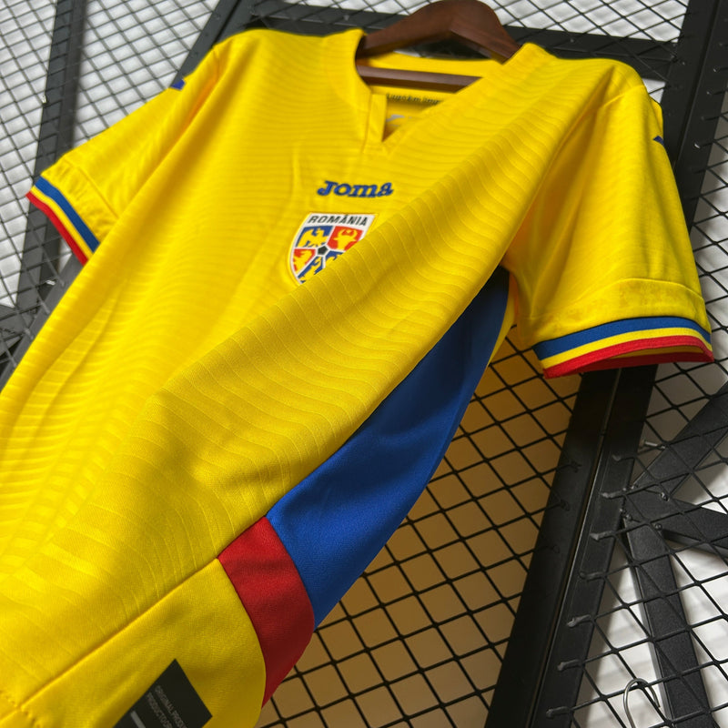 Camisa Seleção Romênia Home 2025/26 - Torcedor Masculina