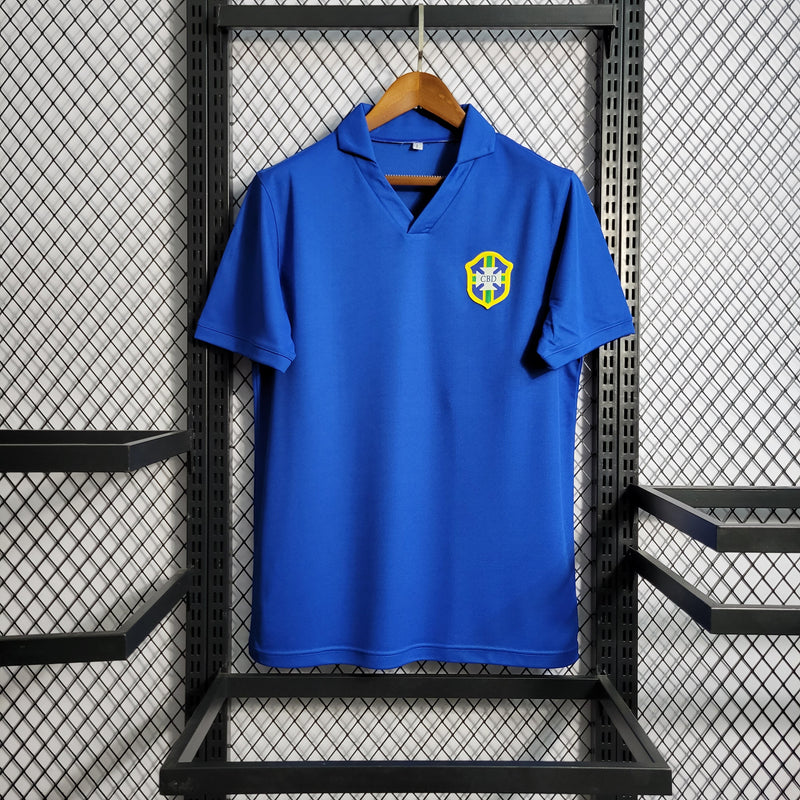 Camisa Brasil Reserva 1957/62 - Versão retro