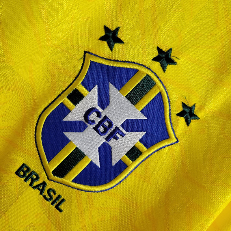 Camisa Brasil Titular 1991/93 - Versão retro