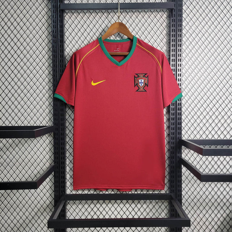 Camisa Portugal Titular 2006 - Versão Retro