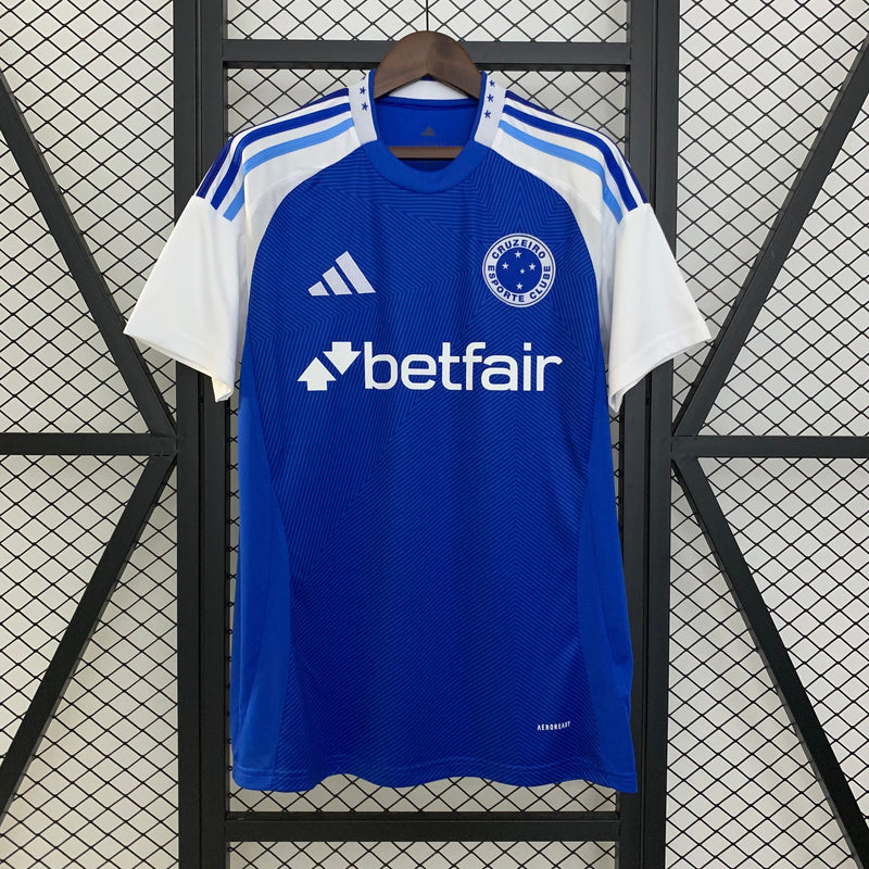 Camisa Cruzeiro Home 2025/26 - Adidas Torcedor Masculina