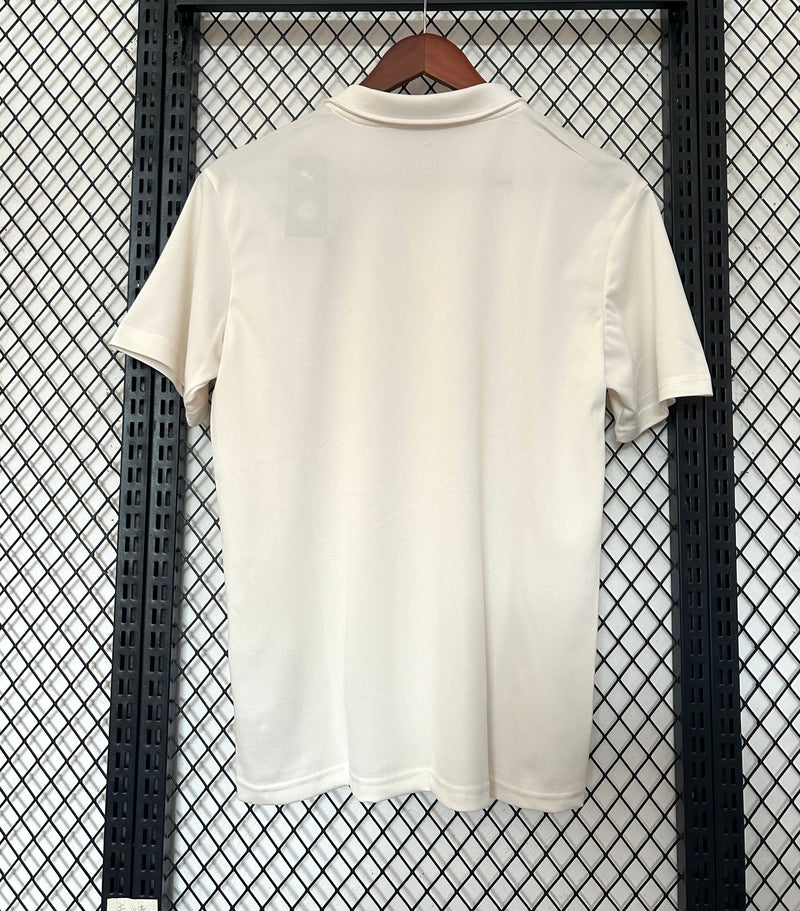 Camisa Palmeiras Polo Branca 2025/26 - Puma Torcedor Masculina