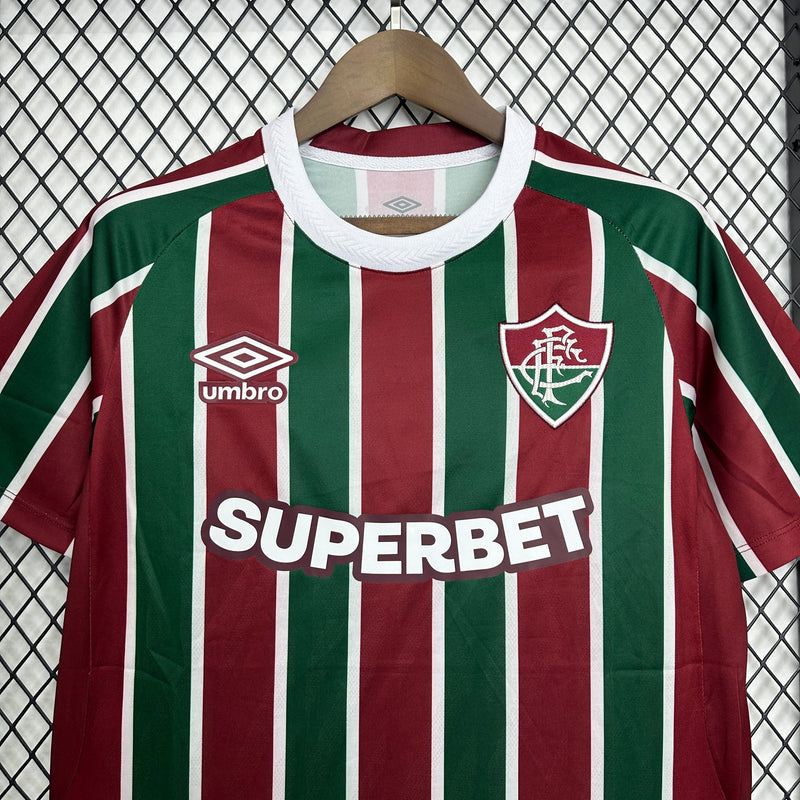 Camisa Fluminense Home 25/26 - Torcedor Masculina