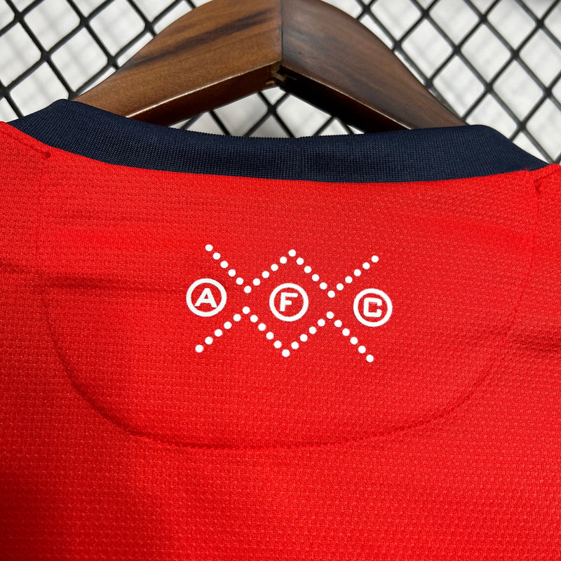 Camisa Arsenal 12/13 - Versão Retro Manga Longa